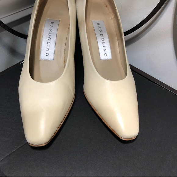 Bandolino Bone Heels Size 9M - Picture 5 of 8